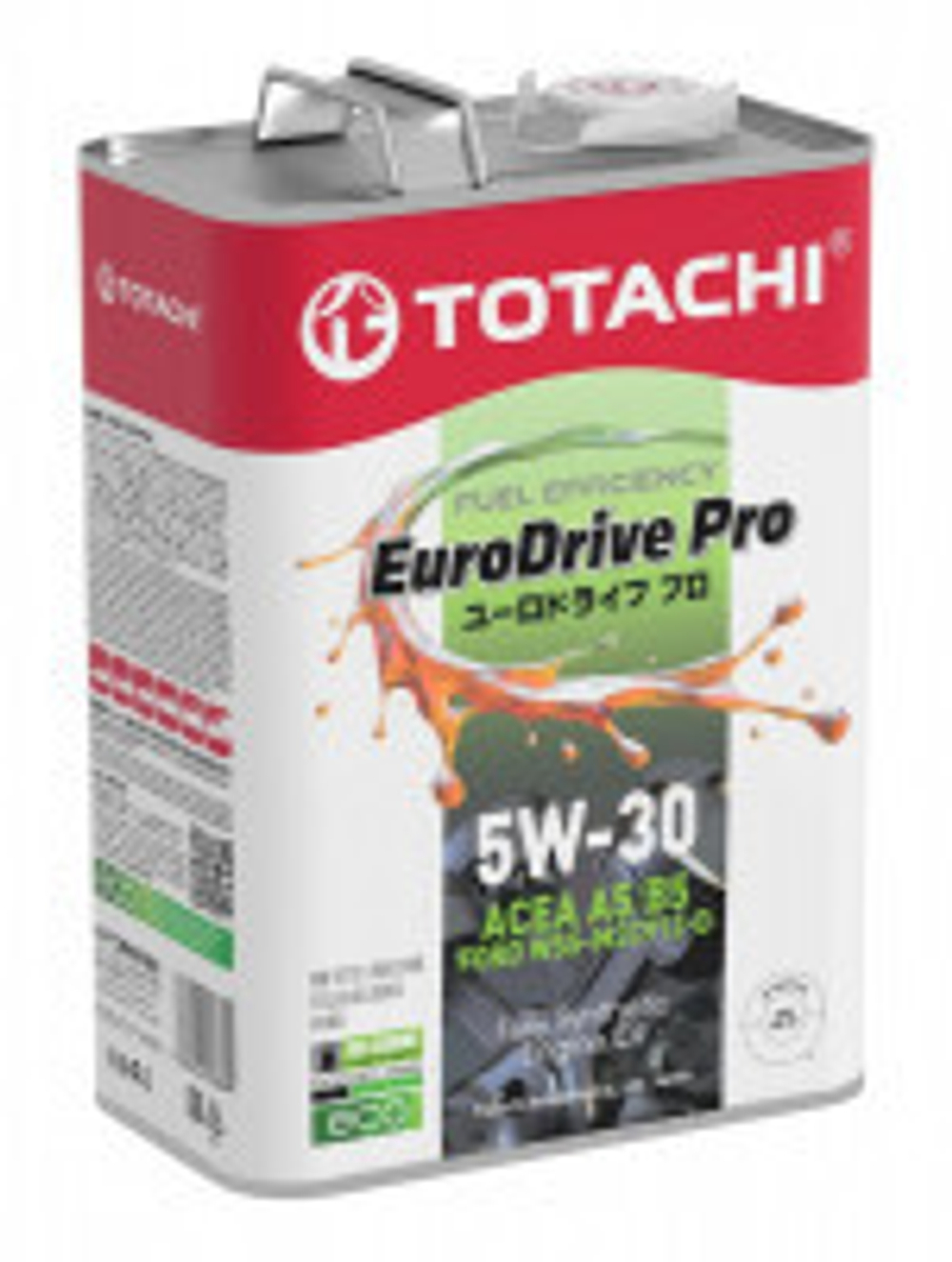 Моторное масло TOTACHI  EuroDrive Pro FE Fully Synthetic  SAE 5W-30  API SL, ACEA  A5/B5      4л