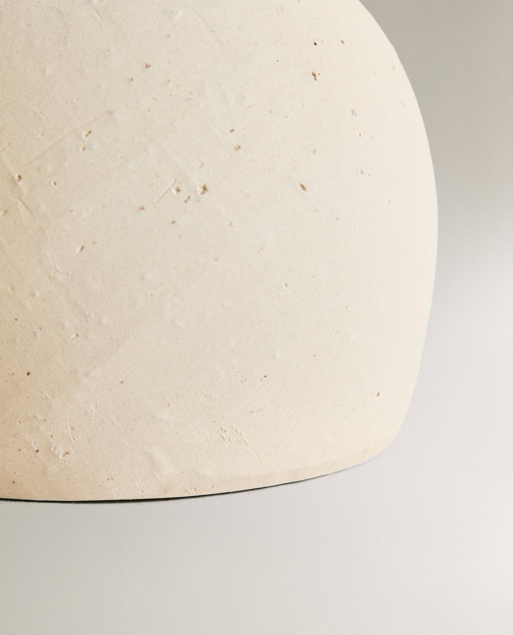Zara Home Ваза из керамики, цвет белый, 13.2 см
