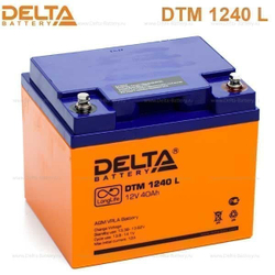 Аккумуляторная батарея Delta DTM 1240 L (12V / 40Ah)