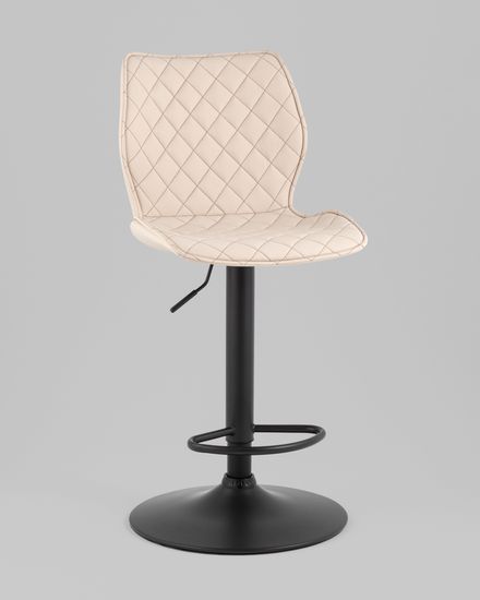 Стул барный Dome экокожа светло-серый