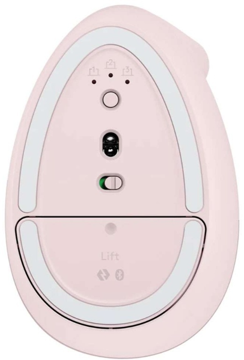 Мышь Logitech Lift Vertical Ergonomic розовый