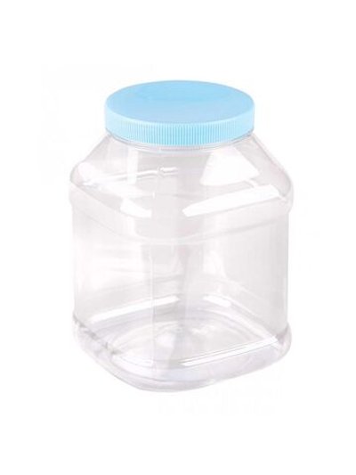 Банка ПЭТ прямоугольная 3 литра (6608)