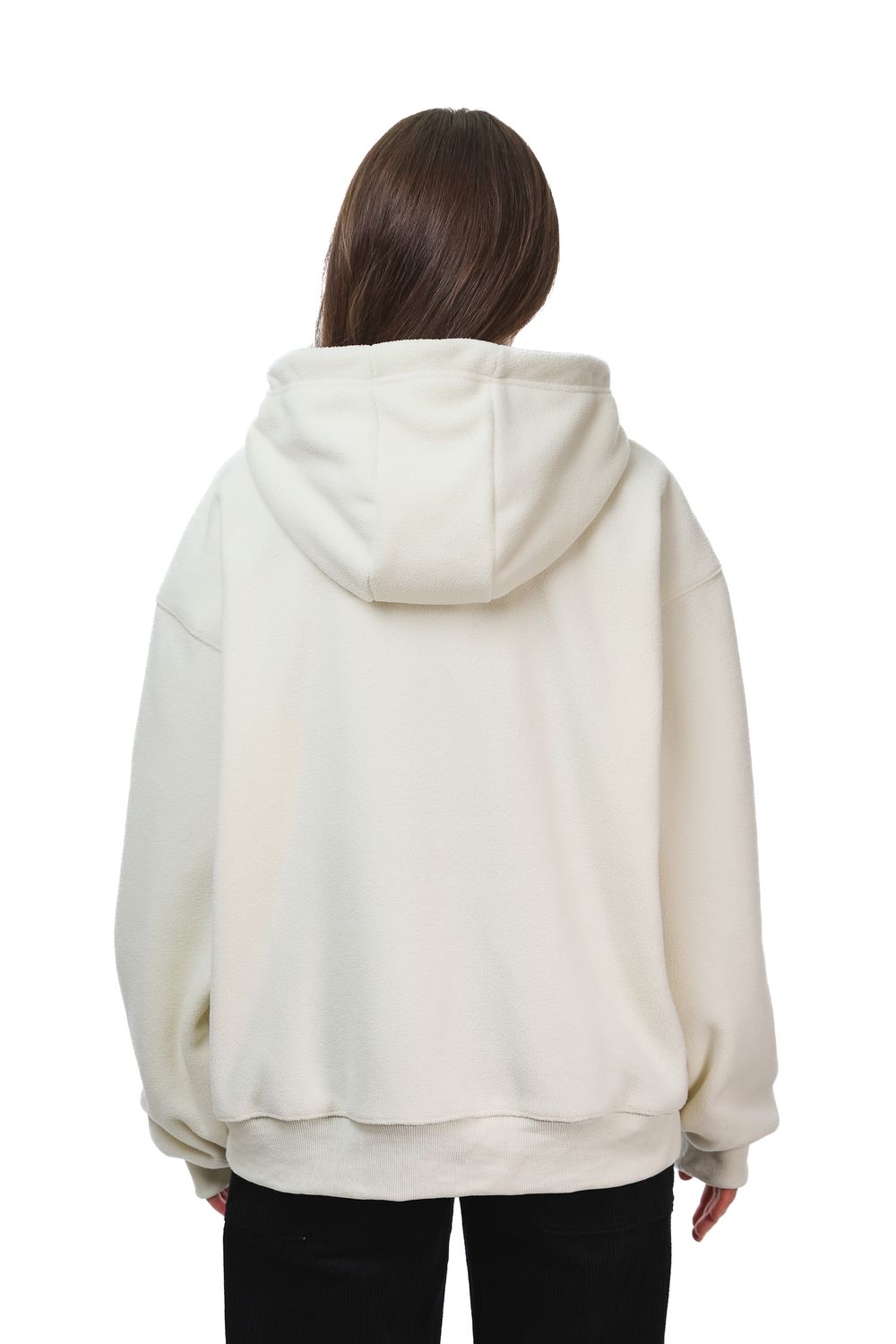 Худи Ymkashix Zip Original fleece белое