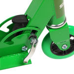 Самокат SILAPRO, складной, 2 колеса, до 40 кг, подножка, тормоз, розовый