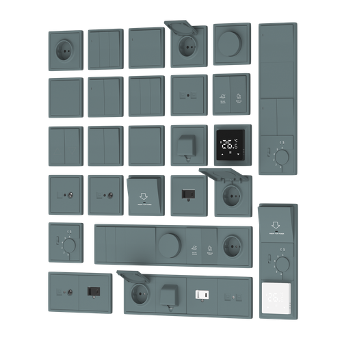 Рамка 3-я, матовый изумруд, серия R98