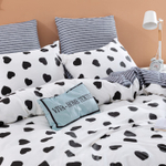 Комплект постельного белья Делюкс Сатин 100% хлопок на резинке LR362