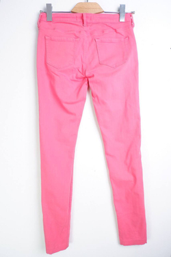 Джинсы Uniqlo розовые, маркировка 24/33, визуально 40 размер