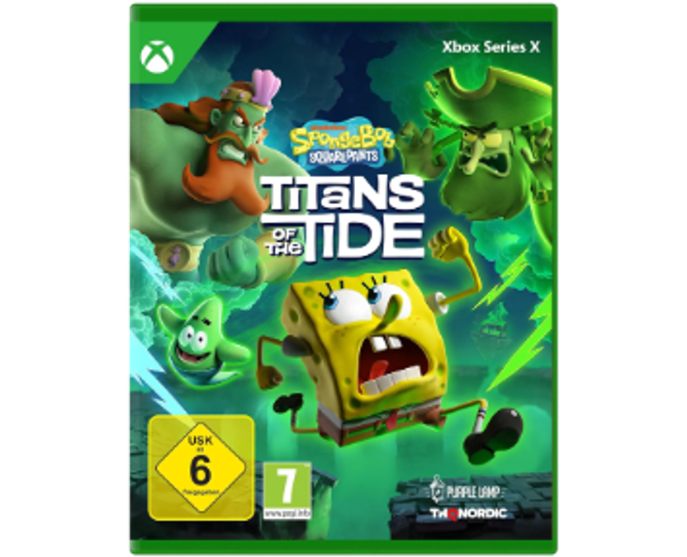 SpongeBob SquarePants: Titans of the Tide (Xbox SX) NEW