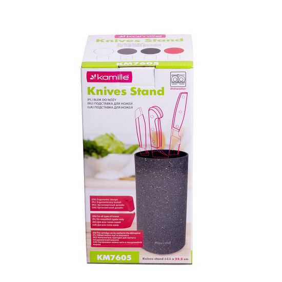 Подставка для ножей 22,5 см. Kamille KM-7605