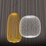 Pendant design lamp  Spokes 1 by Foscarini (White)
