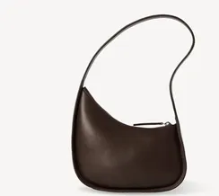 Сумка The Row Half Moon из зернистой кожи