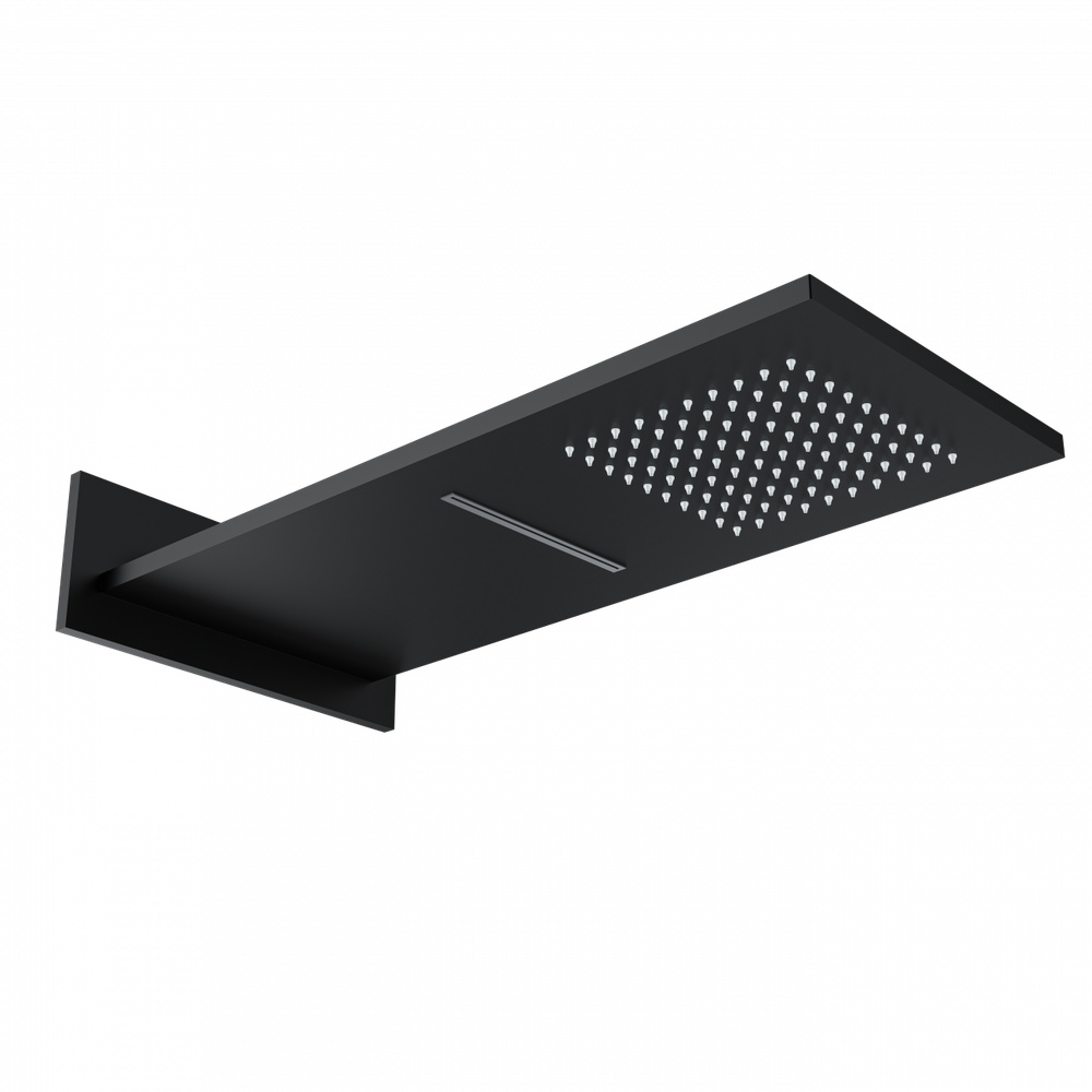 Верхний душ WONZON & WOGHAND, Черный матовый (WW-HS101-MB)