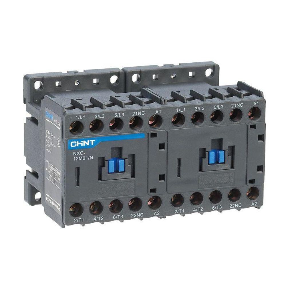 Контактор NXC-06M10/N реверс. 06А 380АС 1НО 50/60Гц CHINT 836619