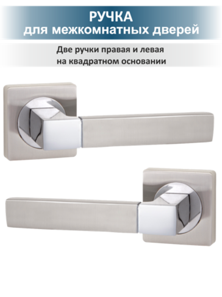 Ручка с магнитной защелкой, фиксатором и петлями FUSION