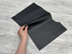 Спилок Миссури цв. Черный, толщ. 1,0-1,2 мм, ОТРЕЗЫ