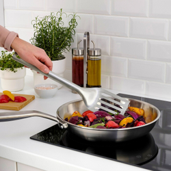 IKEA GRILLTIDER  (ИКЕА ГРИЛЛТИДЕР)  -  Набор посуды для барбекю из 3 частей, нержавеющая сталь