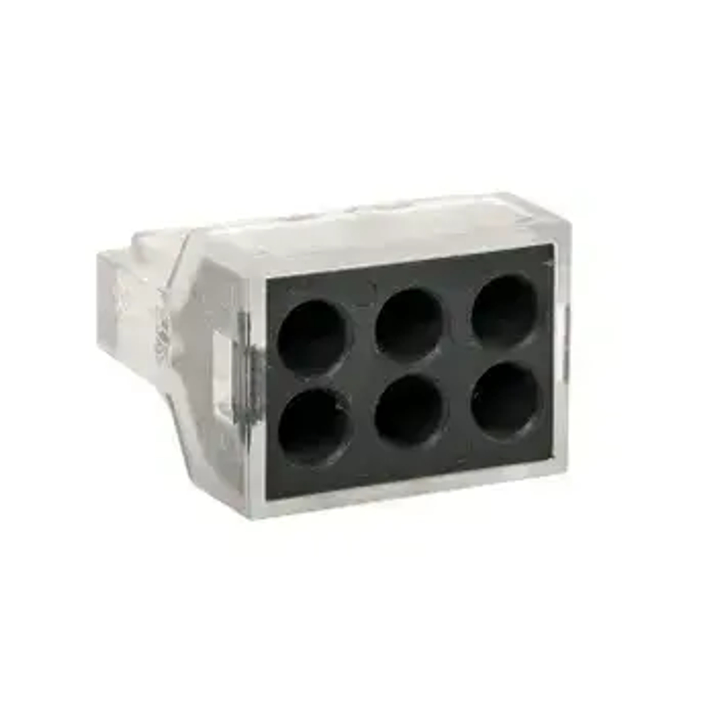 Клемма СМК 773-106 (с пастой) 6 отверстий 1,0-2,5 мм2 EKF PROxima