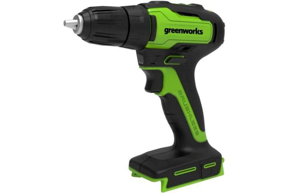 Дрель-шуруповерт 24V Greenworks GD24DD35 б/щ 35Нм без АКБ и ЗУ