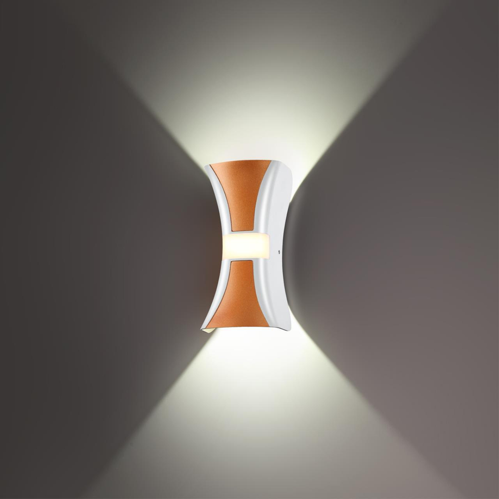 358937 STREET NT22 370 белый/золото Светильник ландшафтный светодиодный IP54 LED 4000К 12W 85-265V CALLE