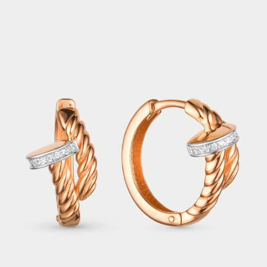 Серьги золотые