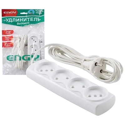 Удлинитель ENGY Эконом 3мроз. (ШВВП 2,75)