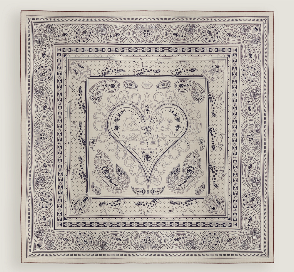 Шаль-бандана Cheval de Coeur 140