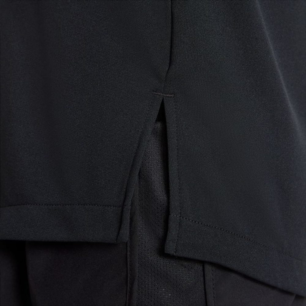 Футболка для девочки теннисная Nike Dri-Fit Long Sleeve Running Top - black