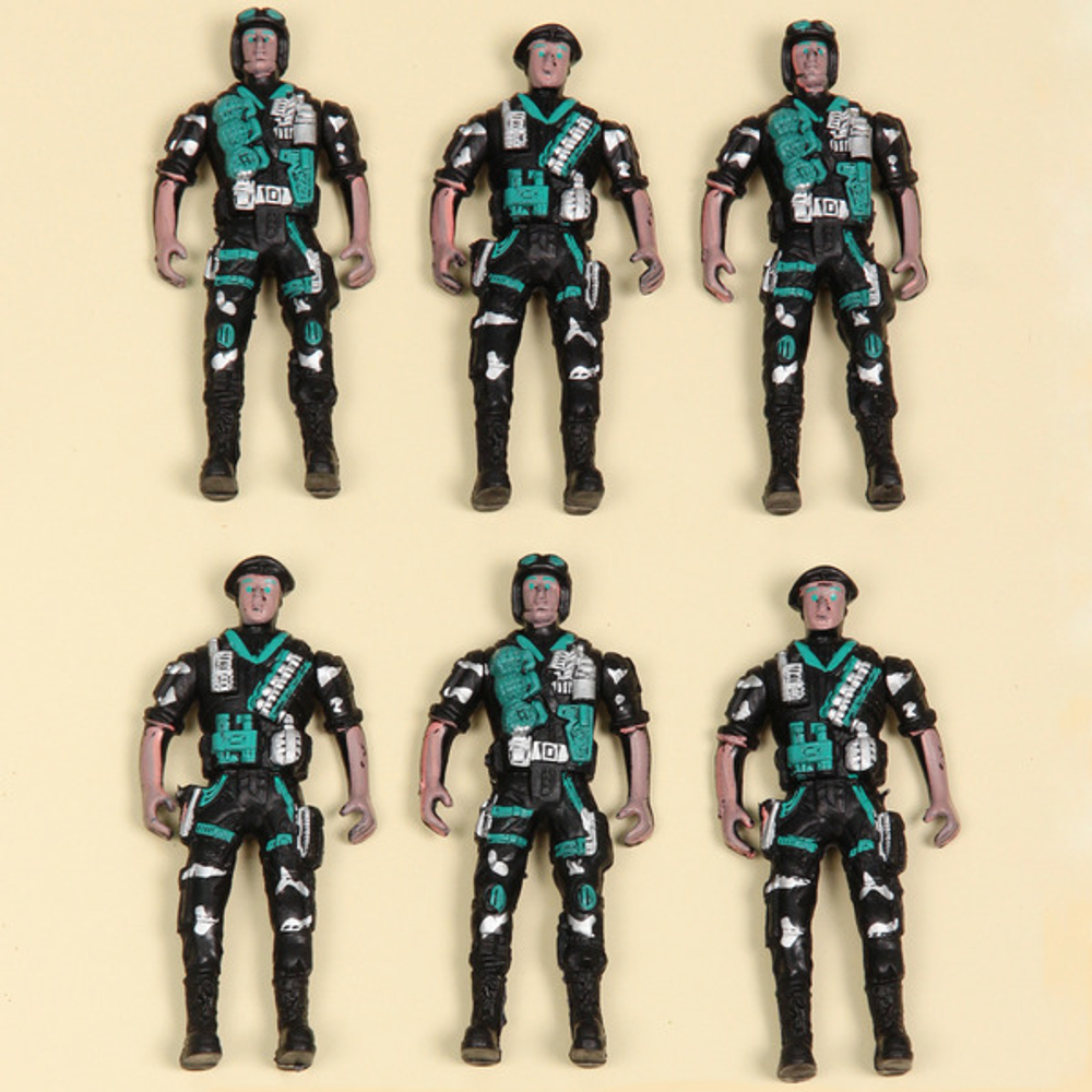 Набор армия «Спецназ», 6 предметов, пакет, 22*2*16 см