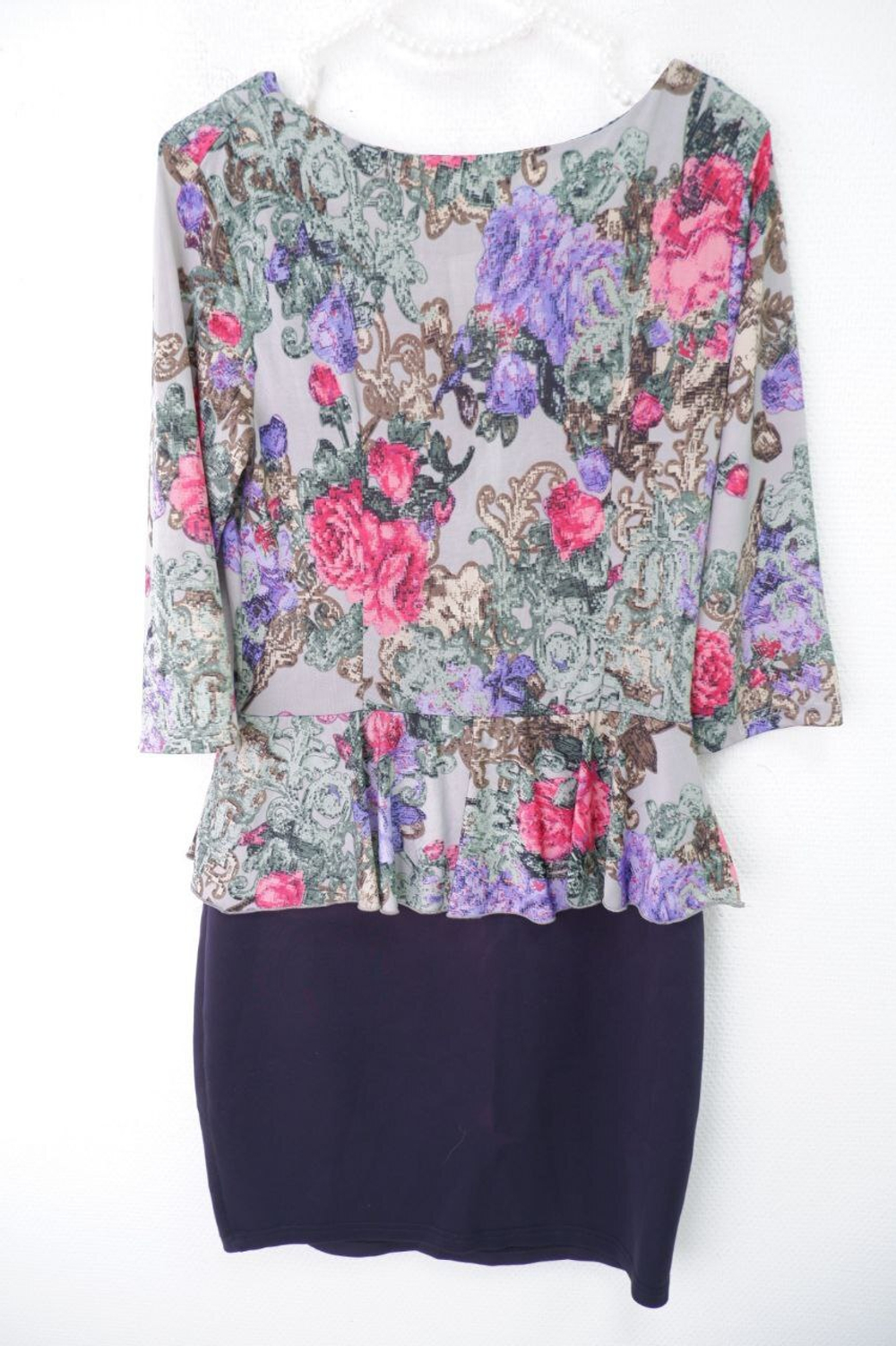 Платье Fashion комбинированное 44 размер