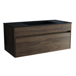 База под раковину Chiara 1000 подвесная, 1 выкатной ящик soft-close, C.Oak