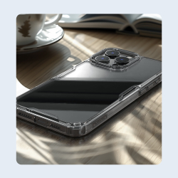 Прозрачный чехол от Nillkin для смартфона iPhone 16 Pro Max, серия Nature TPU Pro Case