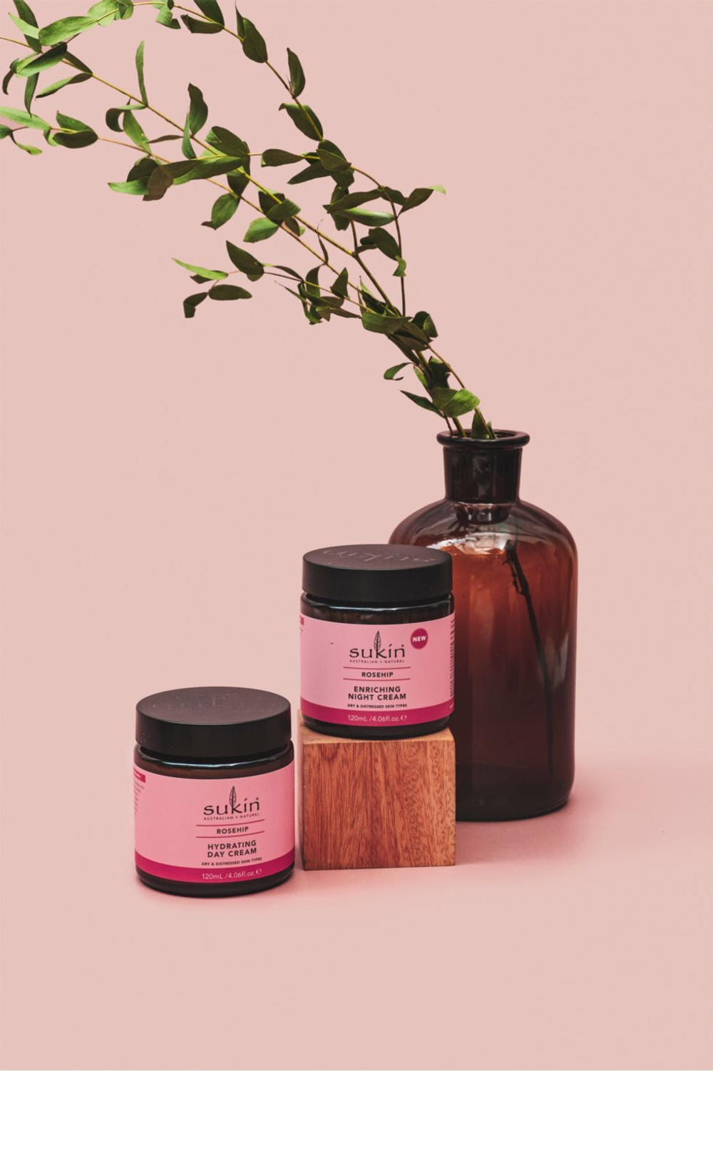 Sukin Rosehip - интенсивно увлажняющий дневной крем /   120  ml  / GTIN 9327693002687