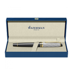 Ручка-роллер Waterman Reflections of Paris Expert DeLuxe Black GT Fblack в подарочной коробке