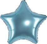 Шар (19''/48 см) Звезда, Сизый, Бохо, 1 шт.