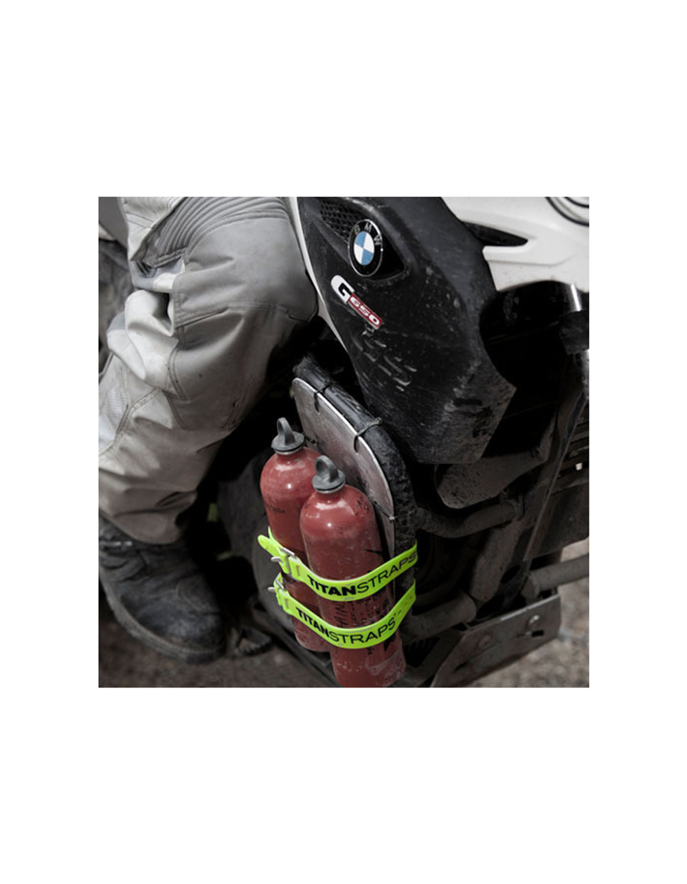 Ремень крепёжный TitanStraps Industrial желтый L = 51 см (Dmax = 14,15 см, Dmin = 5,5 см)