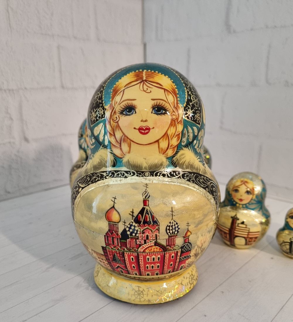 Матрешка "Санкт-Петербург" 5 мест