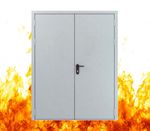 Дверь противопожарная 2080*1480 7035 R 900 ДПМ EI-60