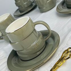 Lenardi 155-008 Кофейный набор 12пр. 140мл в под.уп.(х8)Фарфор