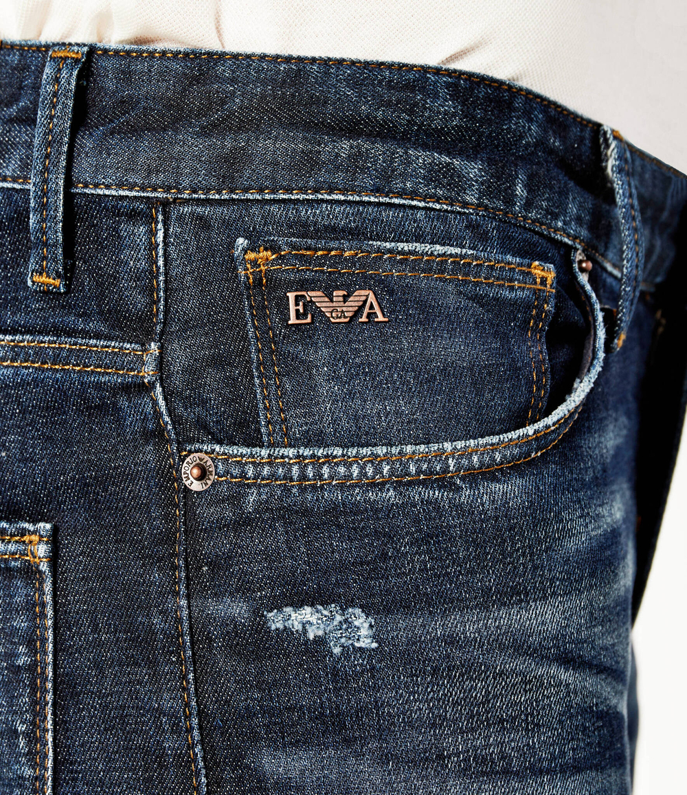 Джинсы Emporio Armani - темно-синий(6D1J06 1D98Z)