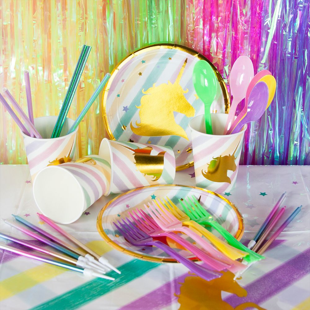 Свечи Нежное сияние, Розовый/Золото, Градиент, 0,55*14,5 см, 6 шт. с держат.