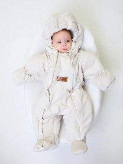 Конверт на выписку новорождённому зимний