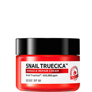 Some By Mi Крем с муцином чёрной улитки - Snail truecica miracle repair cream, 60мл