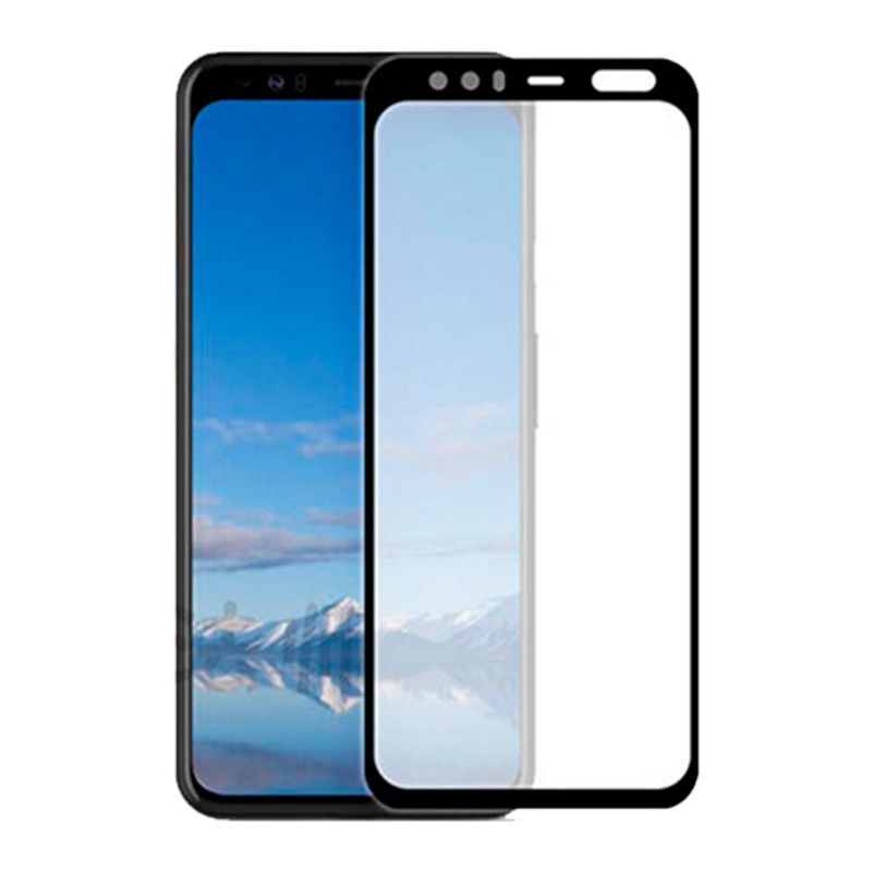 Защитное стекло 3D Full Glue для Google Pixel 4 XL 0.3мм черная рамка