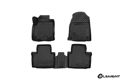Коврики 3D в салон для HAVAL H2, 2014-2021, 4 шт. (полиуретан) Element.ELEMENT3D9901210K