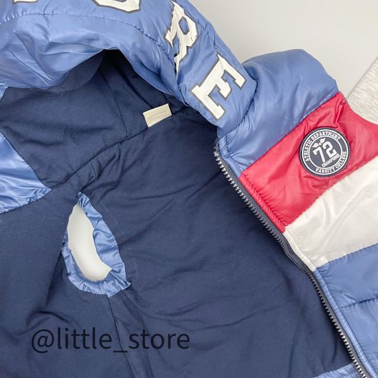 Комплект утепленный "Adventure" синий/серый