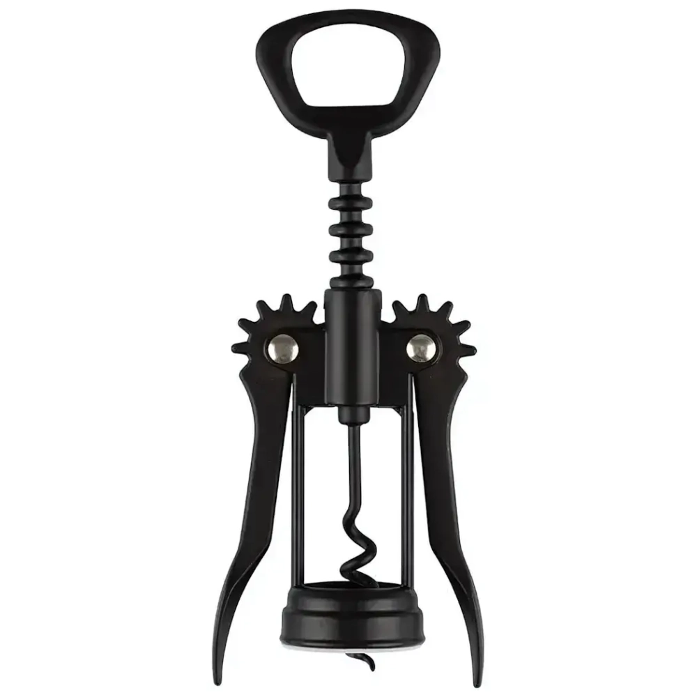 Штопор CLASSICO NERO из сплава цинка, non-stick, цвет:черный