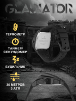 Часы наручные электронные BENLYDESIGN, цвет графит