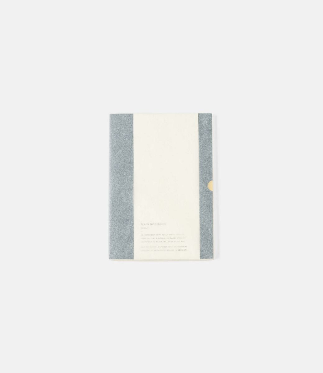 Mark+Fold Plain Notebook — нелинованный блокнот А5: синий
