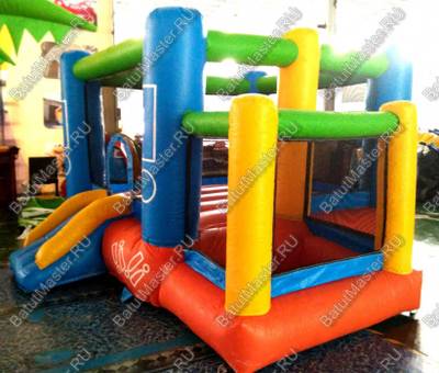 Надувной батут "Кубик" 4*4*2,5 м