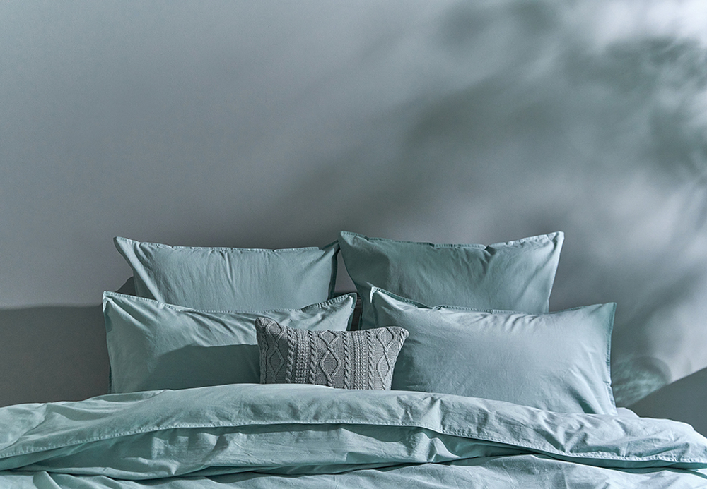 Постельное белье 1.5 спальное Luxberry Urban морская волна